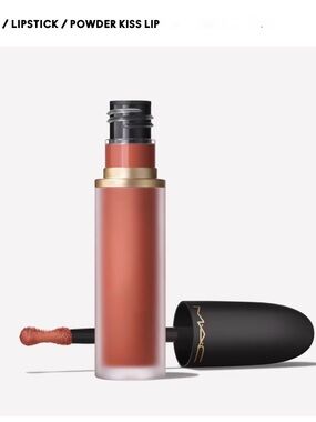 🌸B19 - MAC Cosmetics Powder Kiss Liquid Lipstick - Date Maker (Matte Satin)🌸